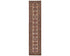 12 Feet Beige Kazak Afghan Hand Knotted Wool Runner Rug